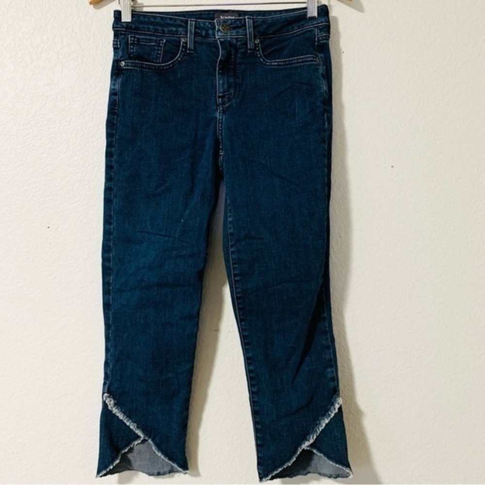 NYDJ Lift X Tuck Raw Hem Capris